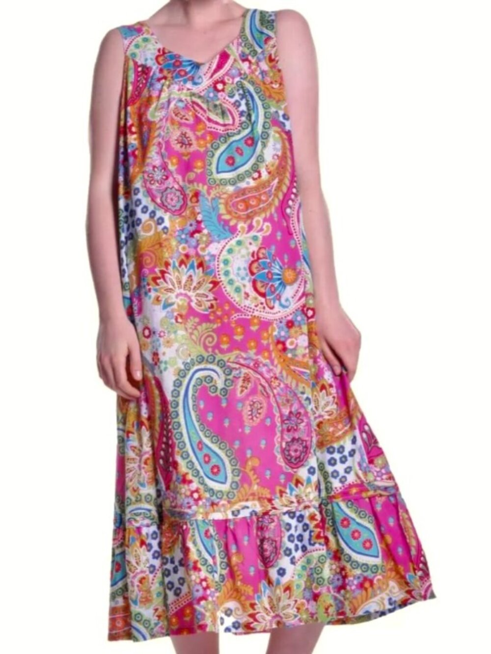 La Cera Summer Cover Up Sun Dress